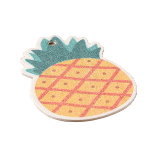 卡通天然木浆耐用洗碗海绵擦厨房压缩纳米木桨棉抹布去污不易沾油