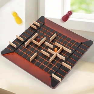 步步为营桌游棋围追堵截兔子围城 成人学生亲子益智互动游戏玩具