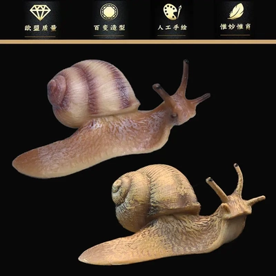 实心仿真软体动物玩具模型套装