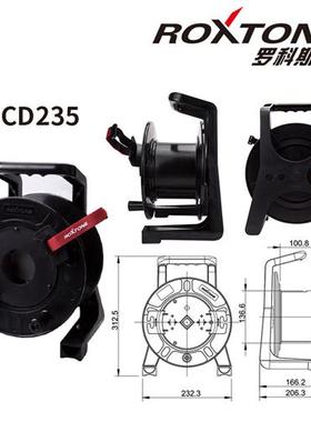 ROXTONE网线收放盘 塑料工字轮绕线器 黑色PCD系列线轴 光纤电缆