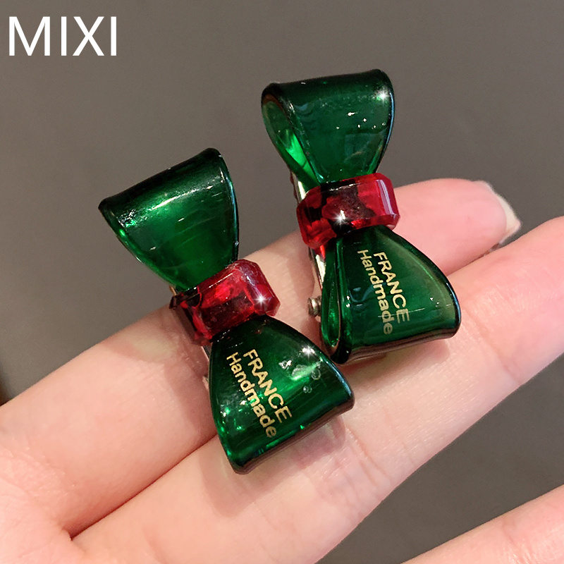 mini精致蝴蝶结发夹夹