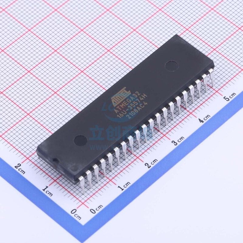 单片机 ATMEGA32-16PU PDIP-40 MICROCHIP(美国微芯) 电子元器件市场 微处理器/微控制器/单片机 原图主图