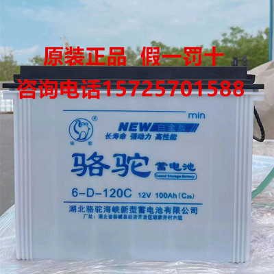 骆驼铅酸电池6-D-120C拉货三轮车