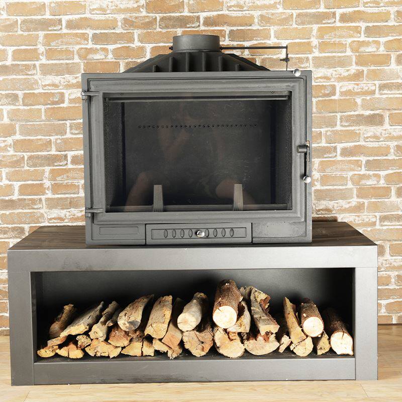 卡米奥家用燃木柴取暖欧式铸铁嵌入式民宿别墅真火壁炉
