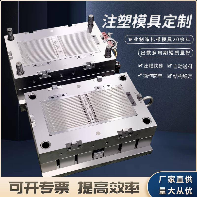 专业生产制造各种尼龙扎带模具扎带模具钢钉线卡模具膨胀管模具