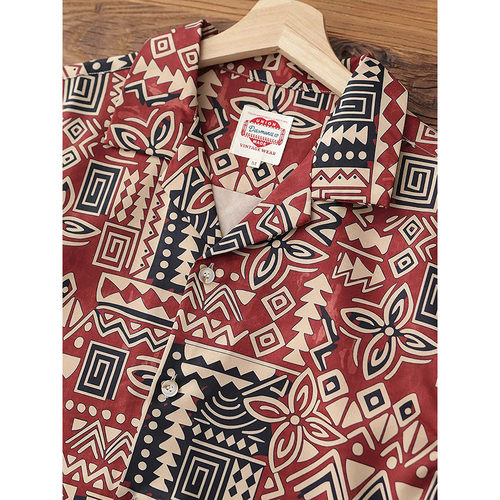 300斤大码男装vintage夏季衬衫