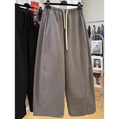 特大码300斤松紧腰工装休闲裤子