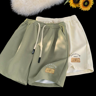 男装 街头潮流嘻哈外穿宽松五分裤 夏季 美式 运动休闲短裤 300斤大码