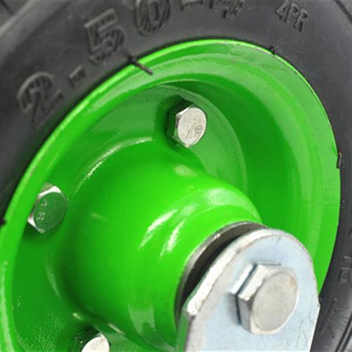 8寸充气轮*2.50-4四层加厚橡胶充气万向轮/烧烤推车轮6寸10寸齐i.