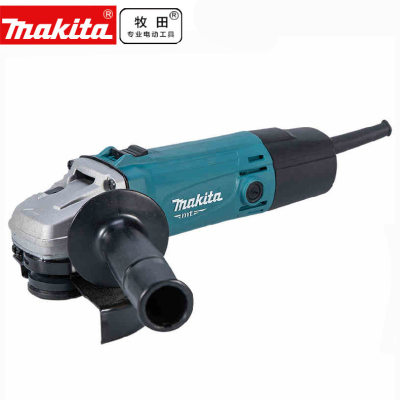 makita牧田角磨机M9503B/RB多功能125mm手磨机打磨电动工具电磨