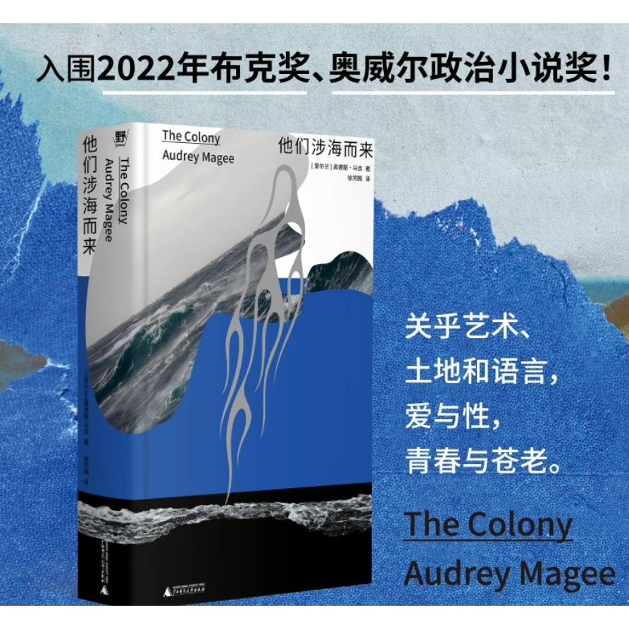 他们涉海而来 爱尔兰奥德丽马吉著 一则映射古今殖民暴行的政治寓言 广西师范大学出版社新华书店正版书籍