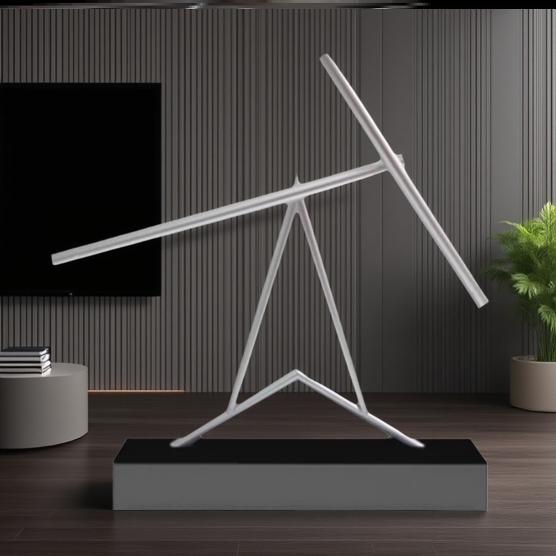 牛顿摆钢铁侠混沌摆永动机摆件高档创意商务礼品反重力永动仪模型