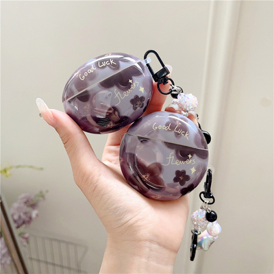 文艺花朵华为蓝牙耳机壳