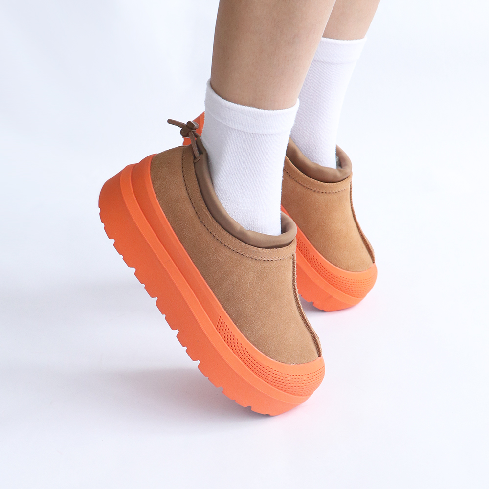 王一博同款雪地靴2024新款秋冬女款雪地棉鞋皮毛一体防水加绒短靴