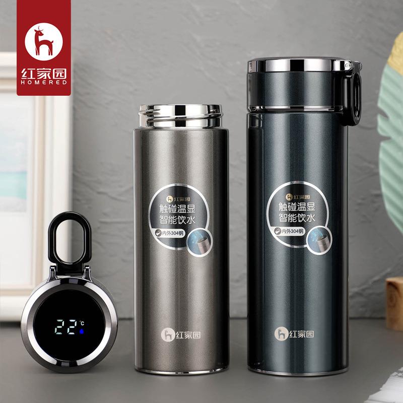 619号真空商务杯380ml/480ml简约304男女士通用车内可放休闲保温