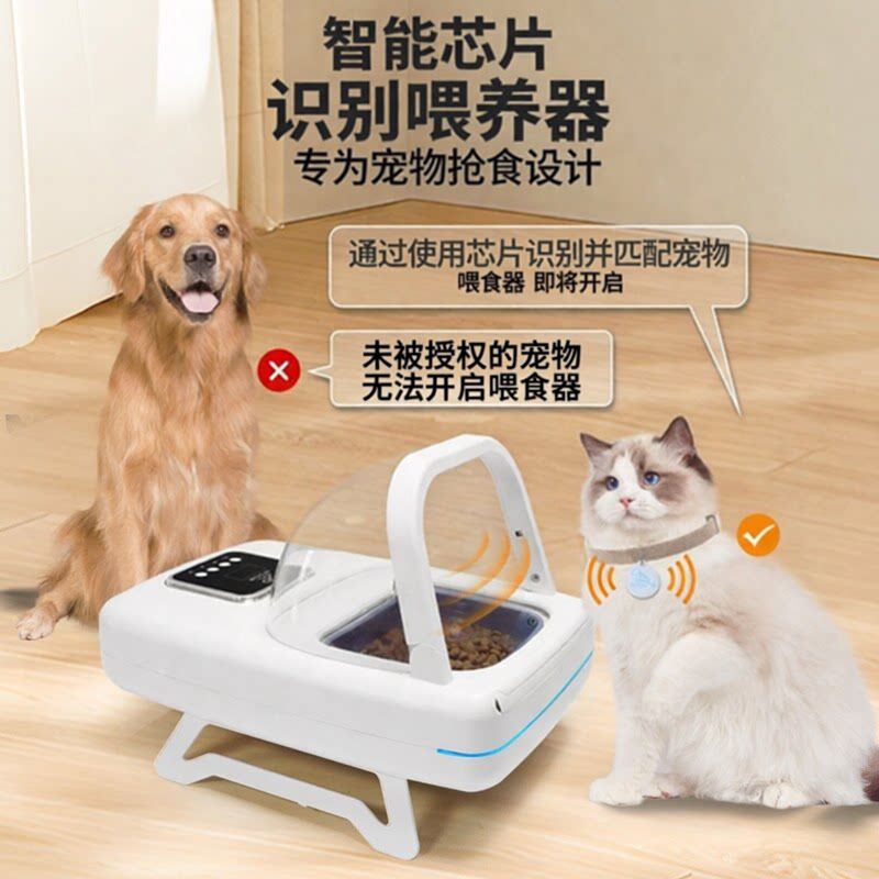 猫秘书芯片感应喂食器多宠猫咪