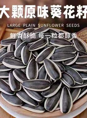 熟瓜子葵花籽新货内蒙古原味大颗粒5斤五香瓜子瓜子炒货健康零食