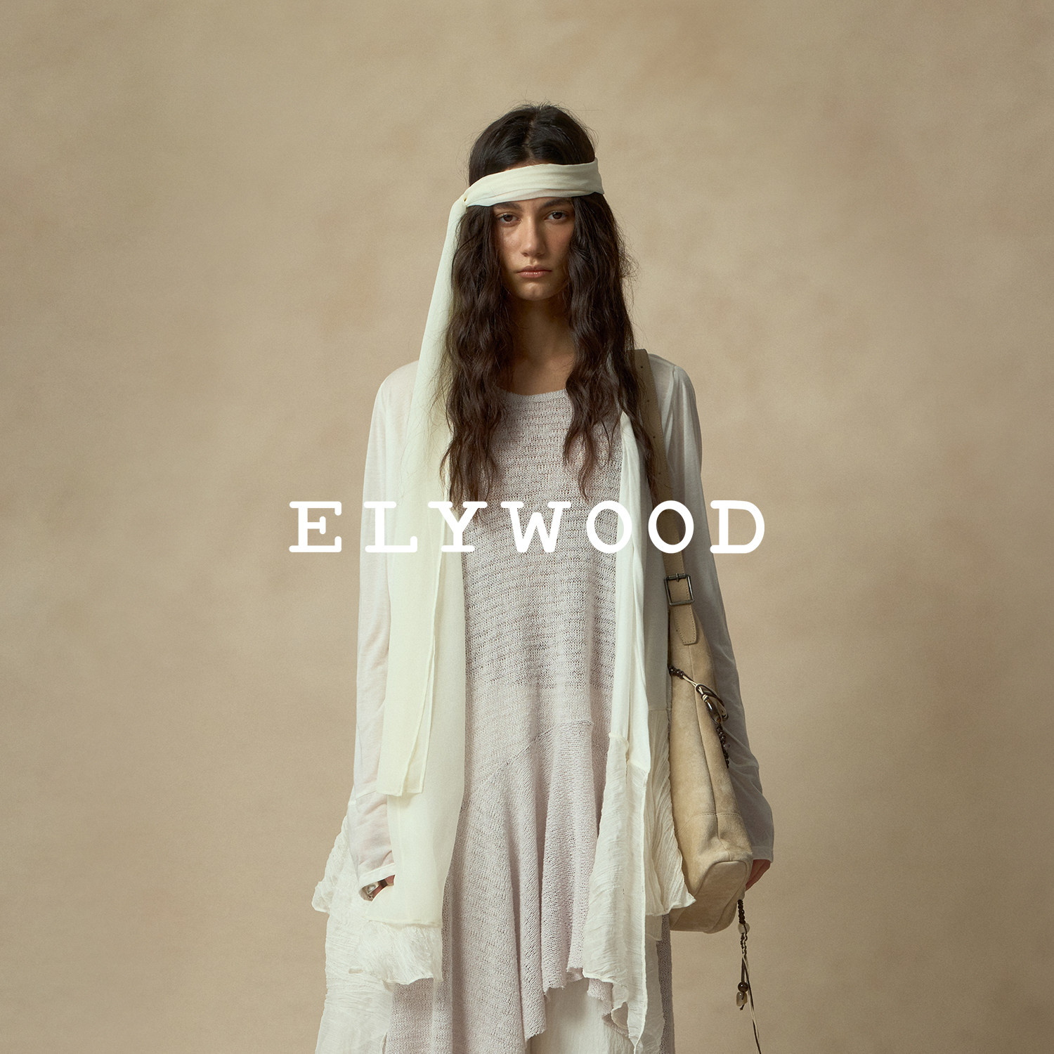 【张婧仪同款】Elywood不规则拼接开衫原创气质外搭轻薄衬衫外套