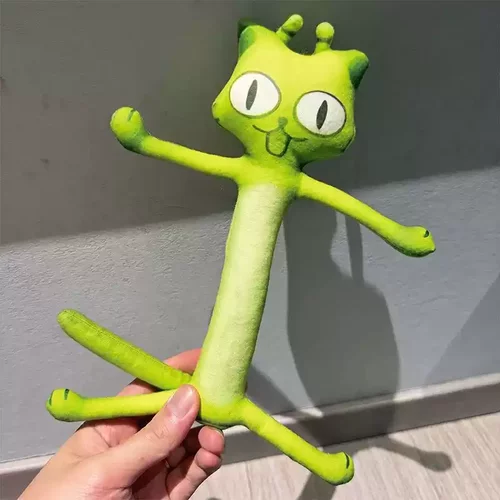猫meme老鼠干抽象玩偶蛋仔派对哈基咪可摆造型内置铁丝骨架可爱