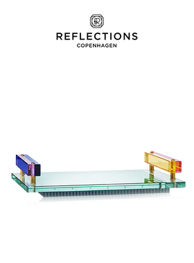 丹麦Reflections Copenhagen反射哥本哈根Panama托盘乔迁礼物水晶