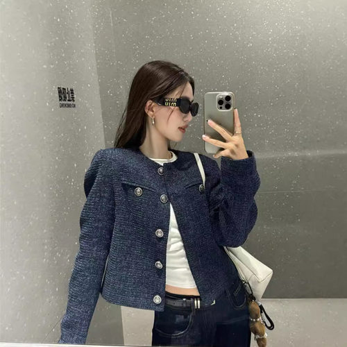 初秋新款小香风短外套女显瘦通勤