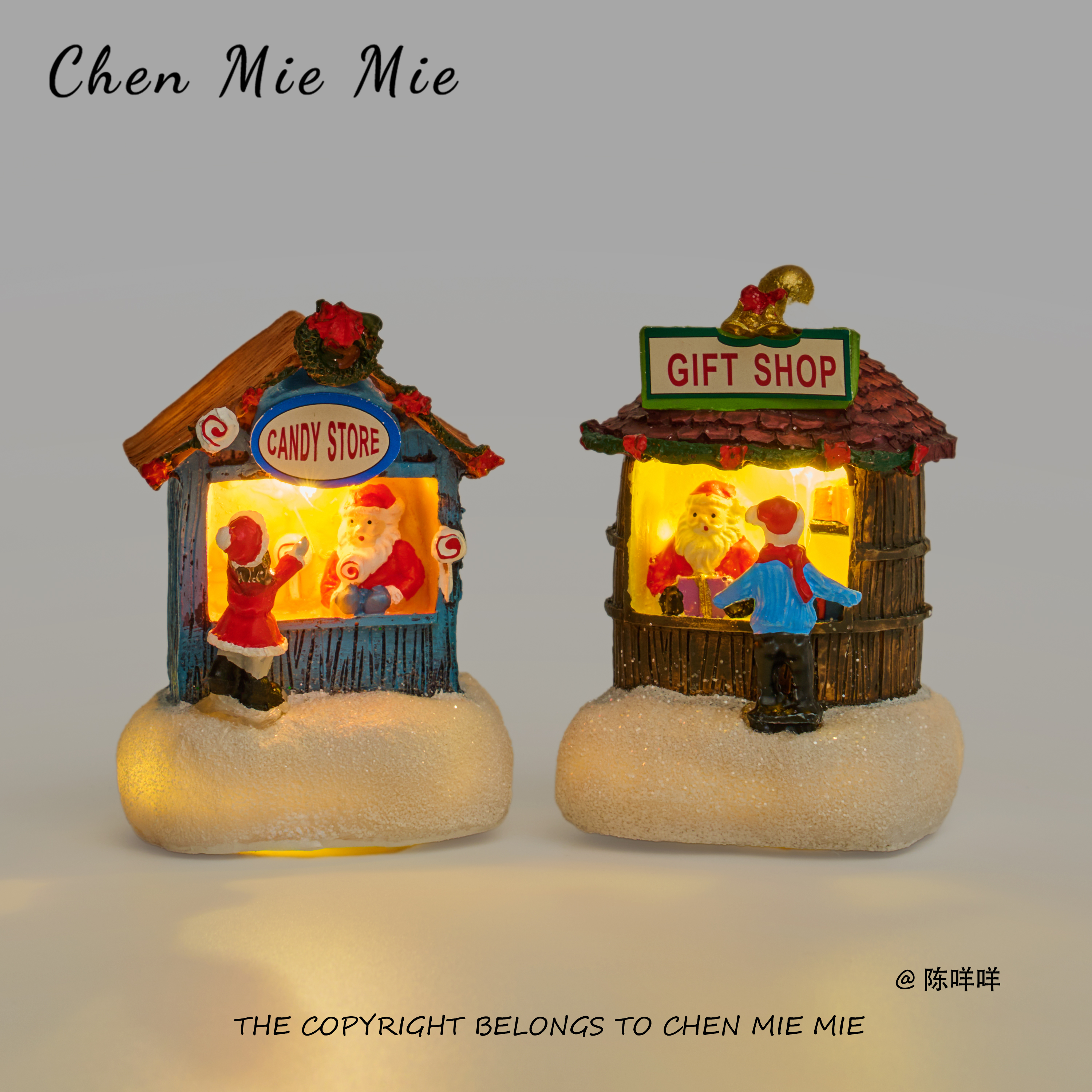 「无聊给ta圣诞节的仪式感」糖果小夜灯桌面氛围灯摆件创意礼物