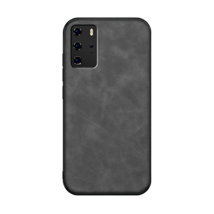 适用华为p40手机壳p40pro硅胶软壳p40pro+保护套镜头全包防摔p4o新款羊巴皮高级潮牌超薄男女款个性p创意外壳