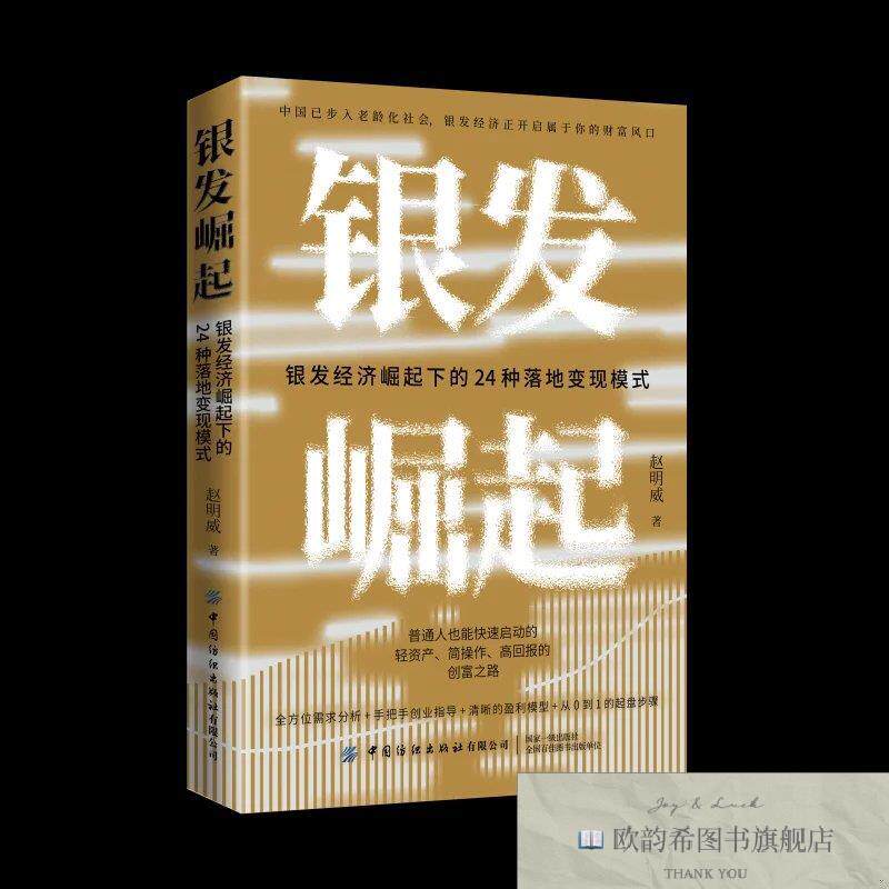 全新正版银发崛起: 银发经济崛起下的24种落地变现模式：全网3000