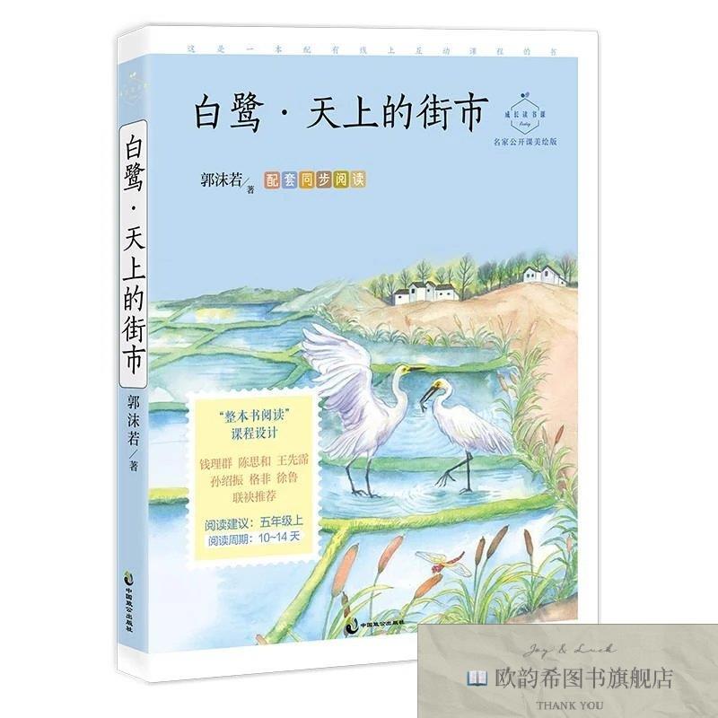 全新正版白鹭·天上的街市：名家公开课美绘版郭沫若著中国致公出