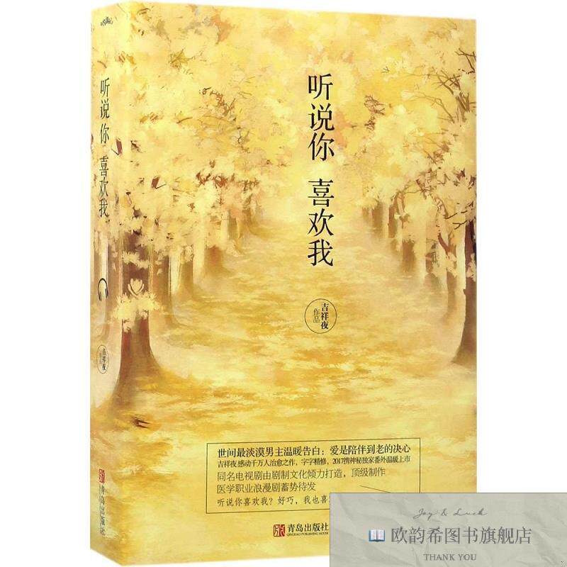 全新正版听说你喜欢我吉祥夜著青岛出版社