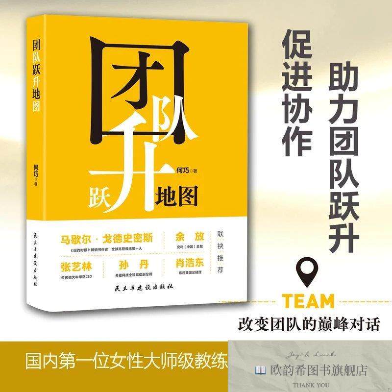 全新正版团队跃升地图：改变团队的巅峰对话何巧民主与建设出版社
