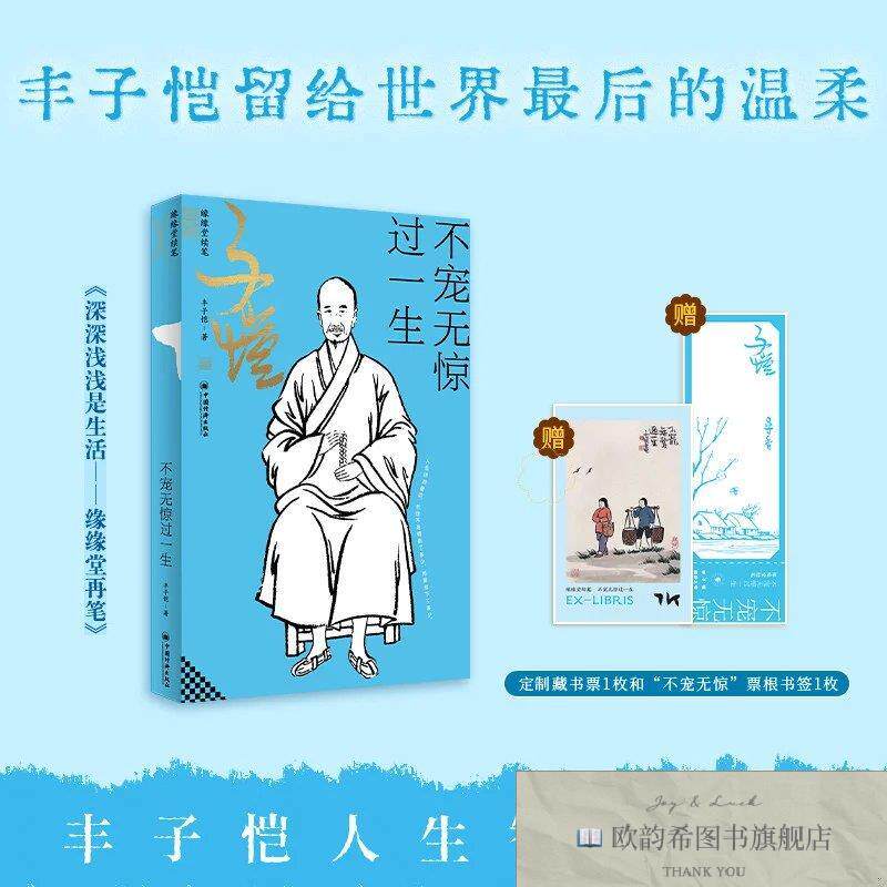 全新正版不宠无惊过一生：缘缘堂续笔丰子恺中国经济出版社