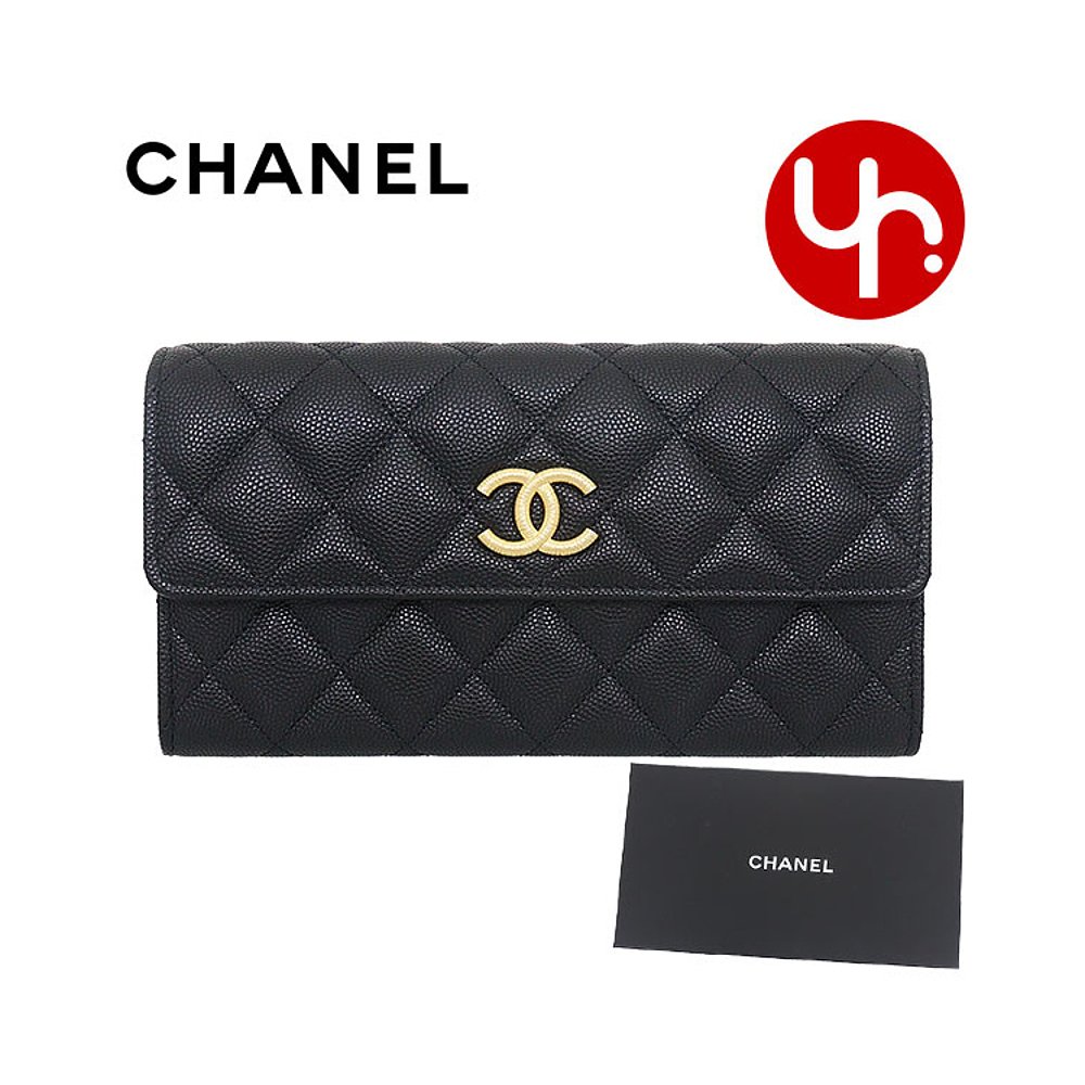 日本直邮CHANEL 钱包 长款钱包 AP3517 B13703 黑色特价包邮 菱形