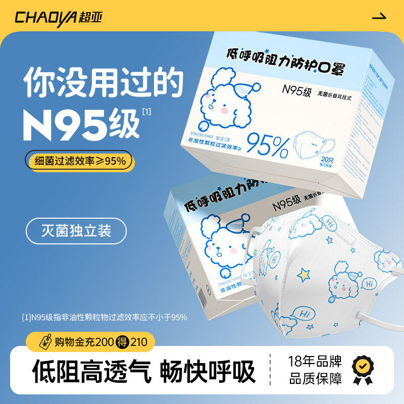 【儿童专用】N95级换季防护口罩