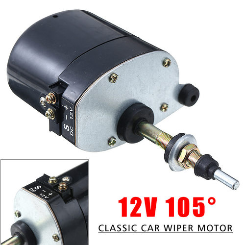 12V 适用Jeep 老爷车Willys汽车前挡风玻璃雨刮电机马达01287358