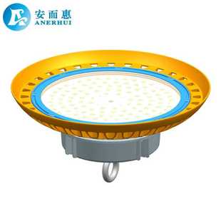 UFO圆形工矿灯 新款 LED工矿灯 带感应帖片100W工矿灯铝外壳