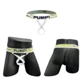 男士 内裤 性感镂空吊环透气男生丁字裤 PUMP跨境爆款 工厂 MP99