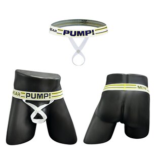 PUMP跨境爆款男士内裤性感镂空吊环透气男生丁字裤工厂 MP99