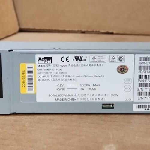 r交换机电源JPSU-850W-DC-AFIJPSU-850W-AC-AFIJPSU-1600W-DC-AFI