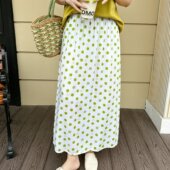 棉绸睡裙女夏季 沙滩裙睡衣 宽松人造棉长裙大码 薄款 甜美半身裙新款