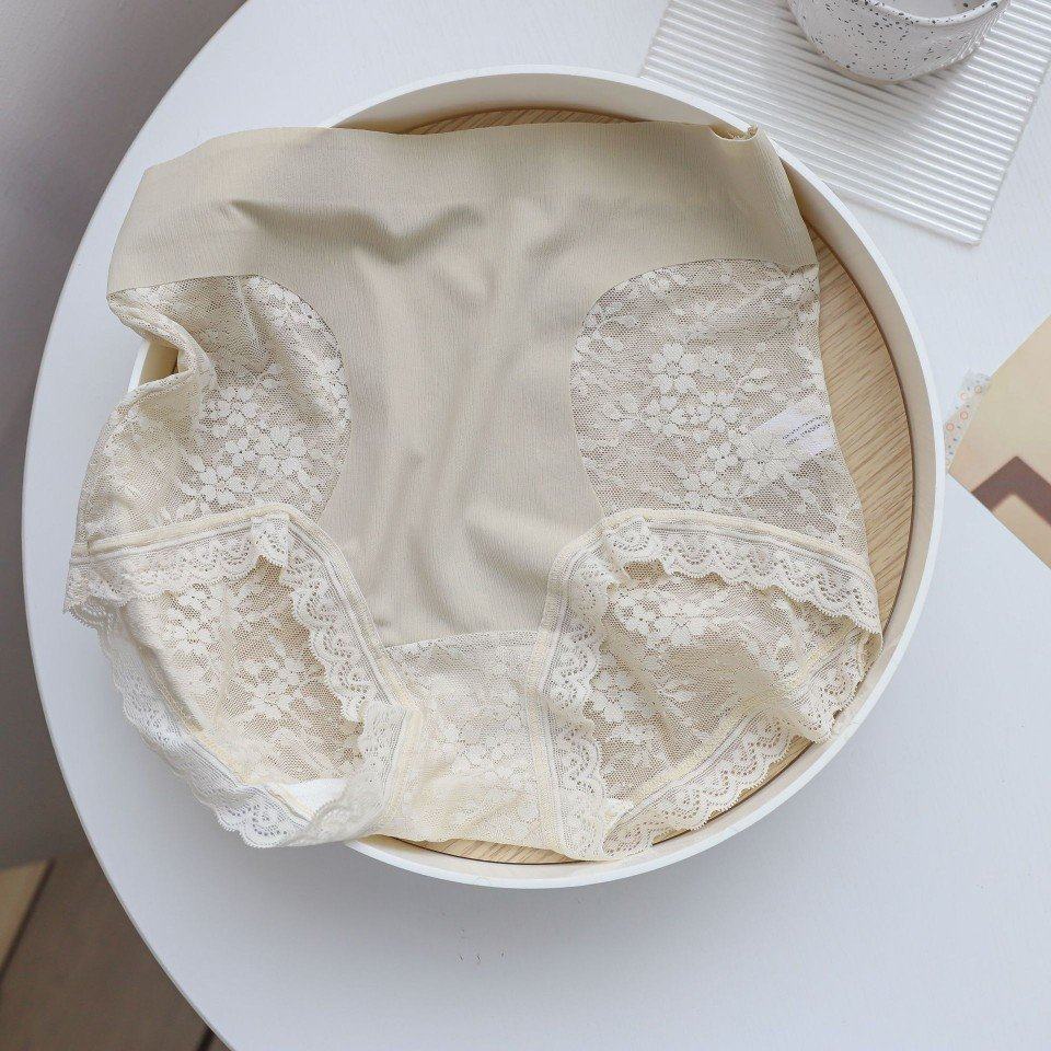 内裤女蕾丝中高腰收腹山茶花香氛抗菌加长裆轻薄三角裤舒适新款,女士内衣/男士内衣/家居服,女三角裤,淘宝优惠券,粉丝福利购,淘宝优惠卷