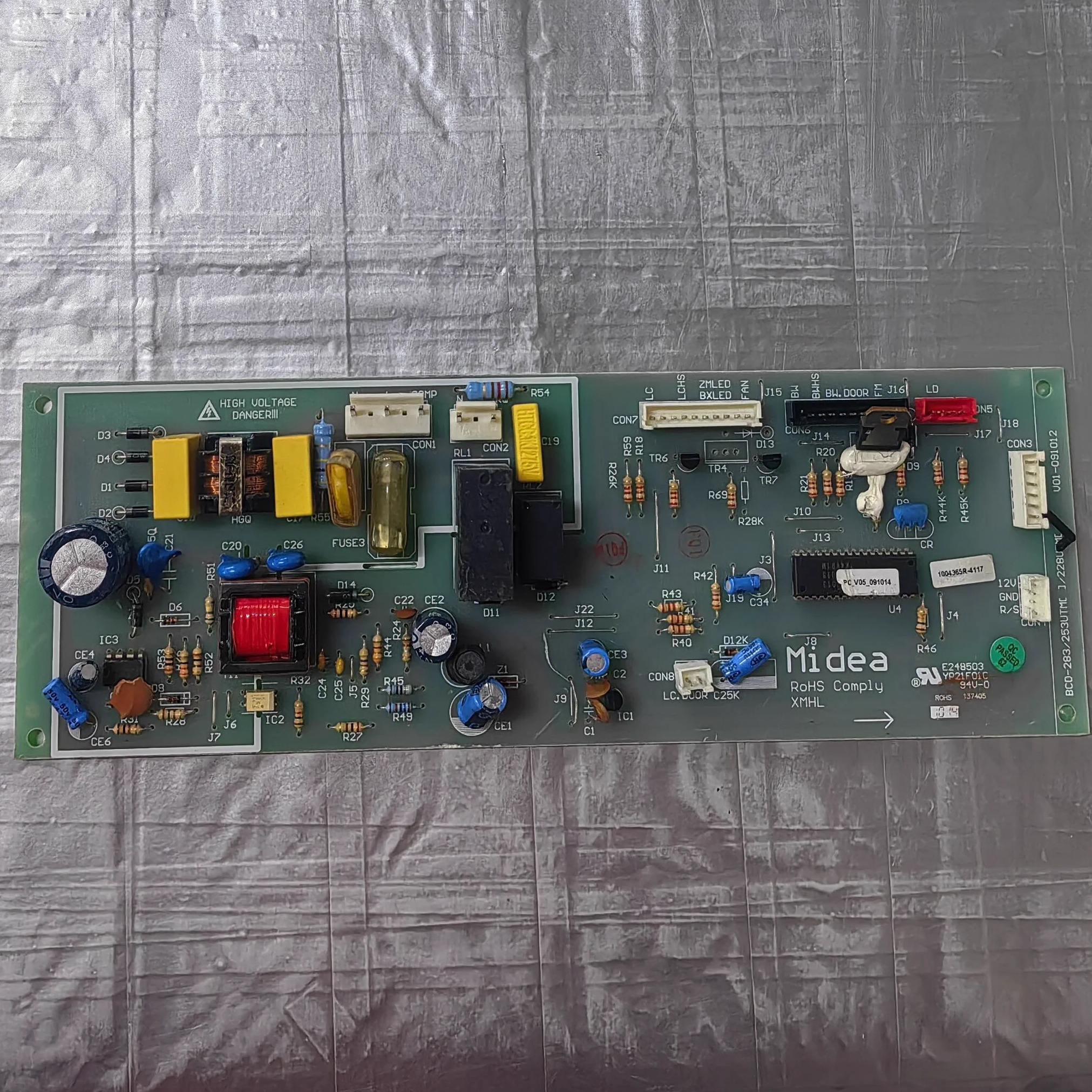 适用美/的冰箱 BCD-253/228UTM 电脑主板 BCD-283UTGM6-C 显示板