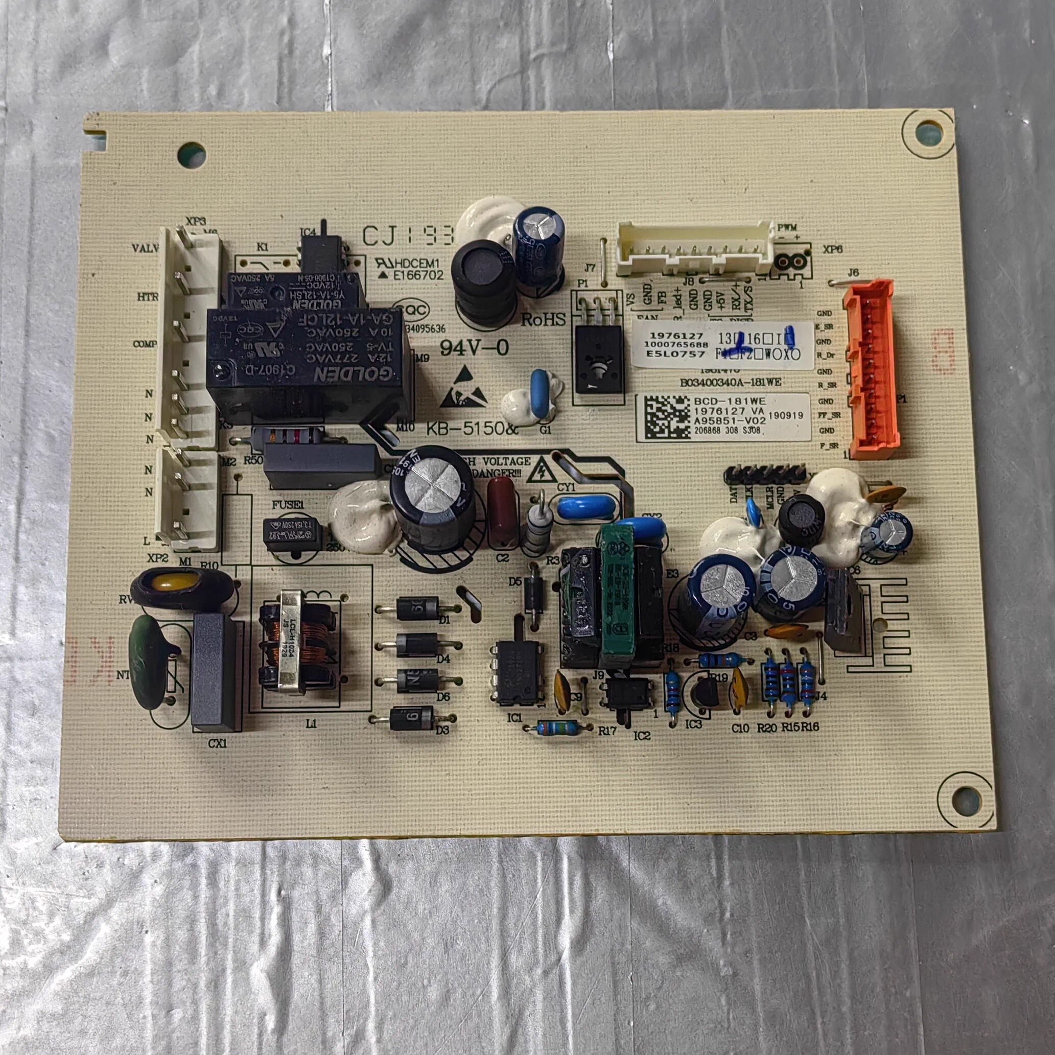 海信冰箱电脑板BCD-181WE主板