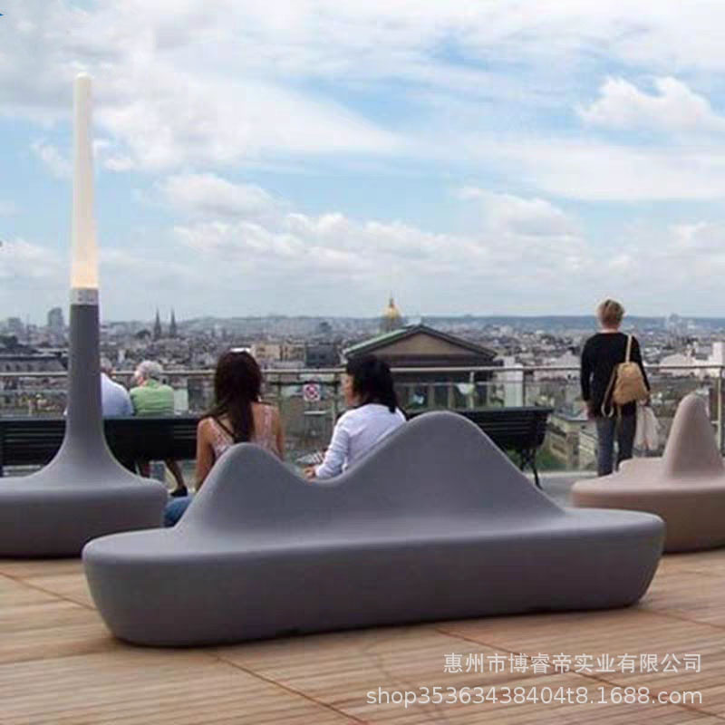 商场休闲椅玻璃钢坐凳售楼处沙发户外山峰造型休息椅美陈卡通座椅,商业/办公家具,休闲椅系列,淘宝优惠券,粉丝福利购,淘宝优惠卷