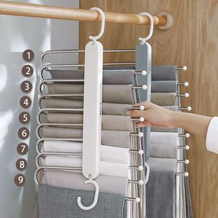 clothes hanger household clothes hanging folding multifuncti
