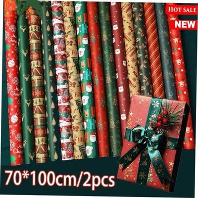 christmas wrapping paper large gift packaging paper wrapper1