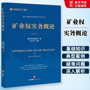 正版矿业权实务概论 盈科 法律出版社 矿业权实务典型案例解析 矿业权侵权风险防范 矿产资源基础知识 矿业权行政救济 教材书籍