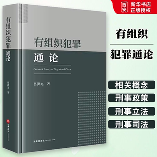 正版有组织犯罪通论 莫洪宪 法律出版社 域外的有组织犯罪概念 教材书籍