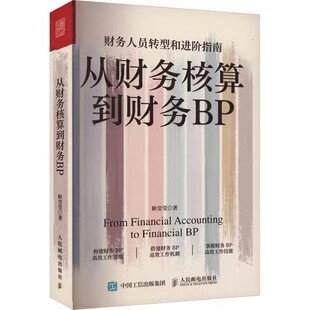 正版从财务核算到财务BP 人民邮电出版社 耿莹莹  财务人员转型和进阶指南 职业规划 工作思维 业财融合 可视化财务数据书籍