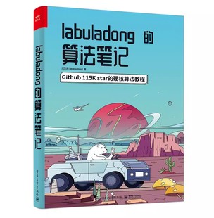 正版Labuladong的算法笔记 付东来 电子工业出版社 训练算法思维 基础数据结构相关算法 教程教材书籍